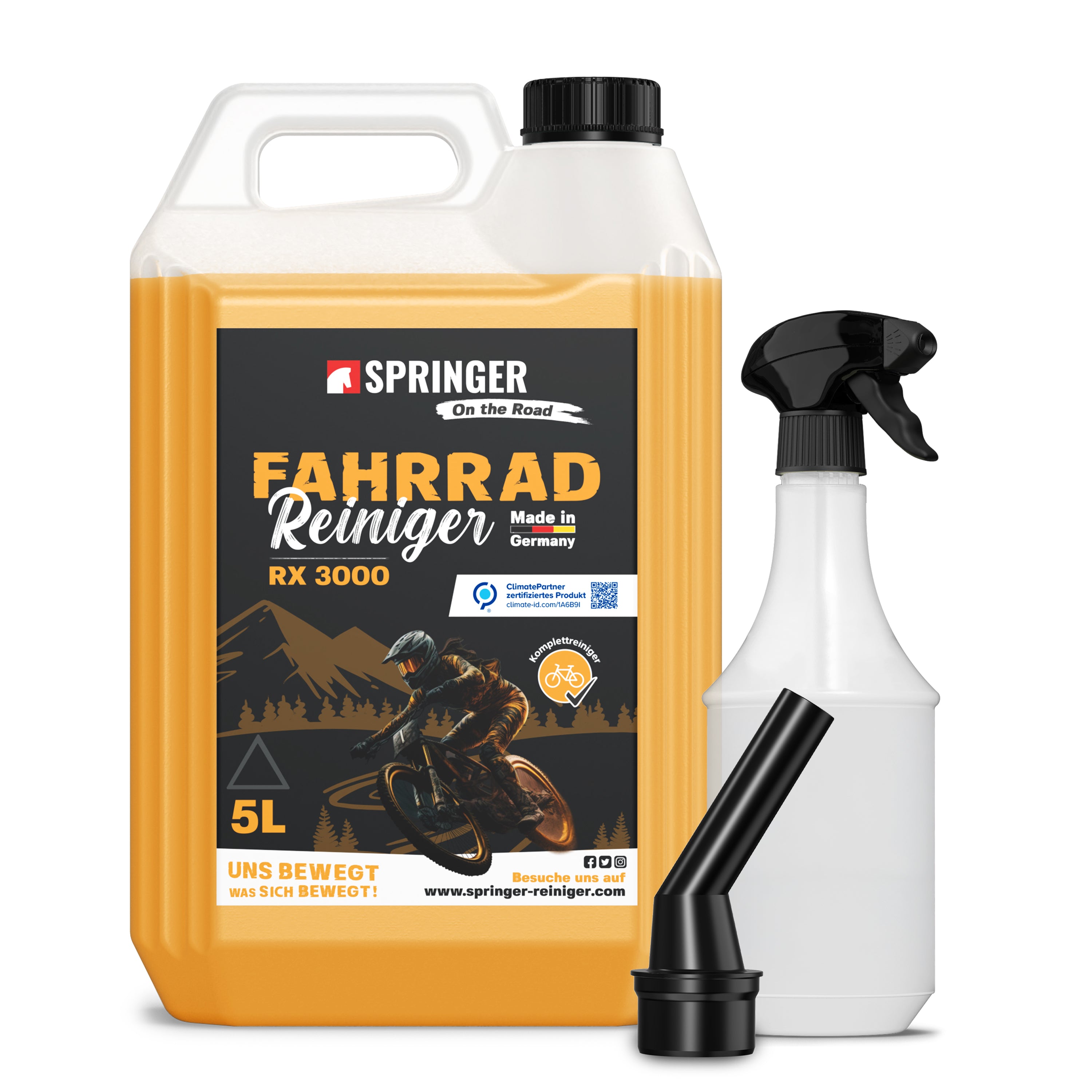 SPRINGER - RX3000 - Fahrradreiniger - Made in Germany