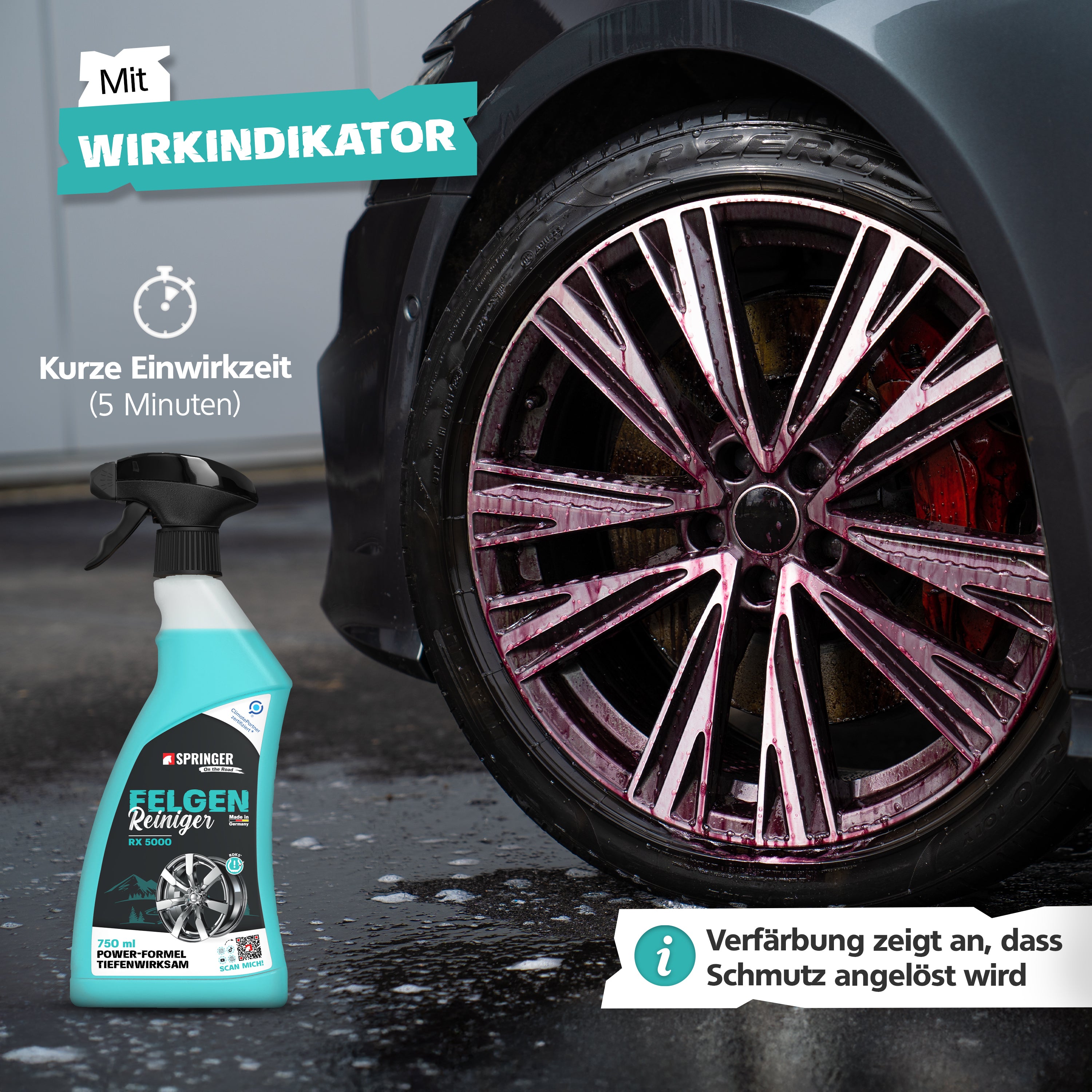 SPRINGER - RX5000 - Felgenreiniger - Made in Germany