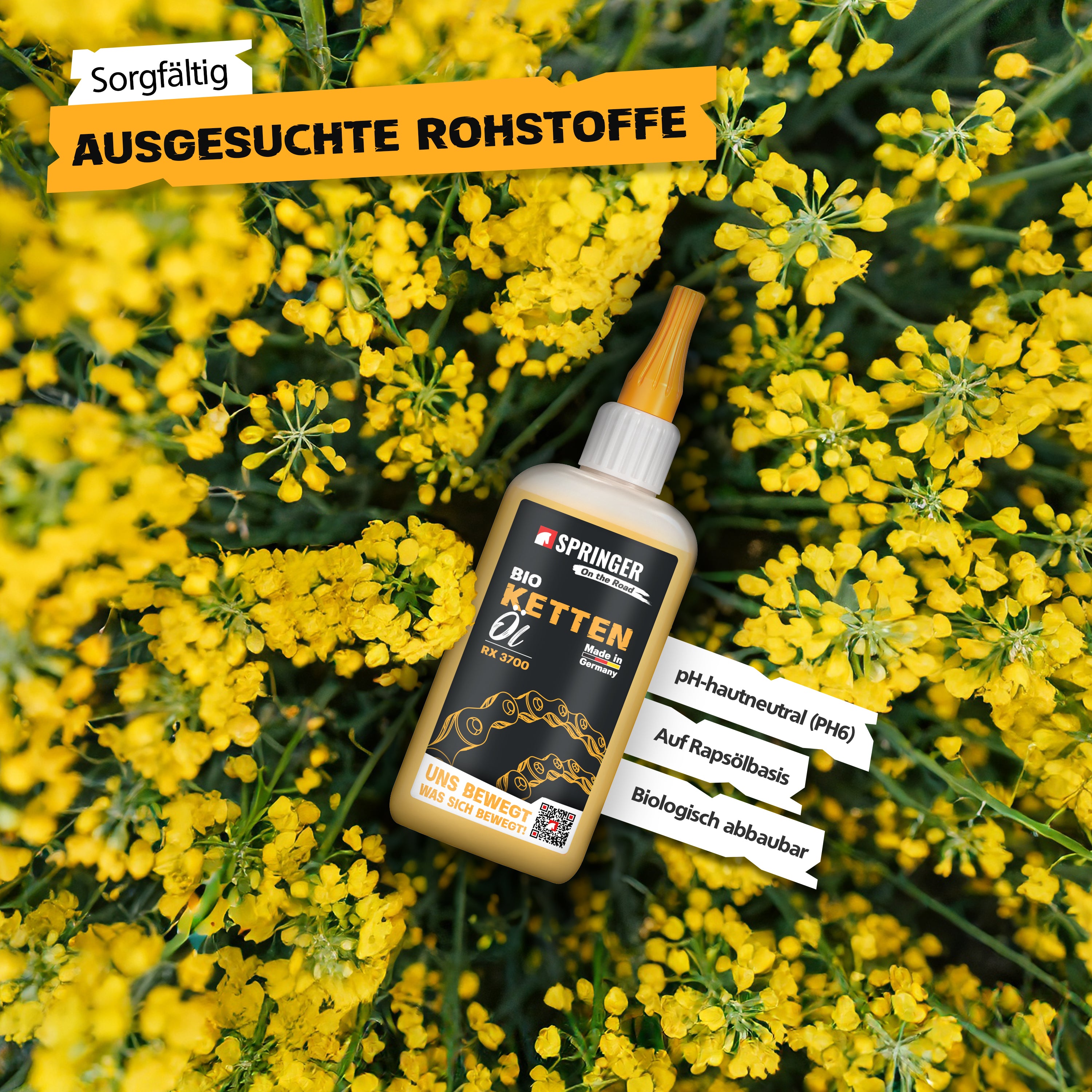 SPRINGER - RX3700 - Bio Fahrrad Kettenöl - Made in Germany