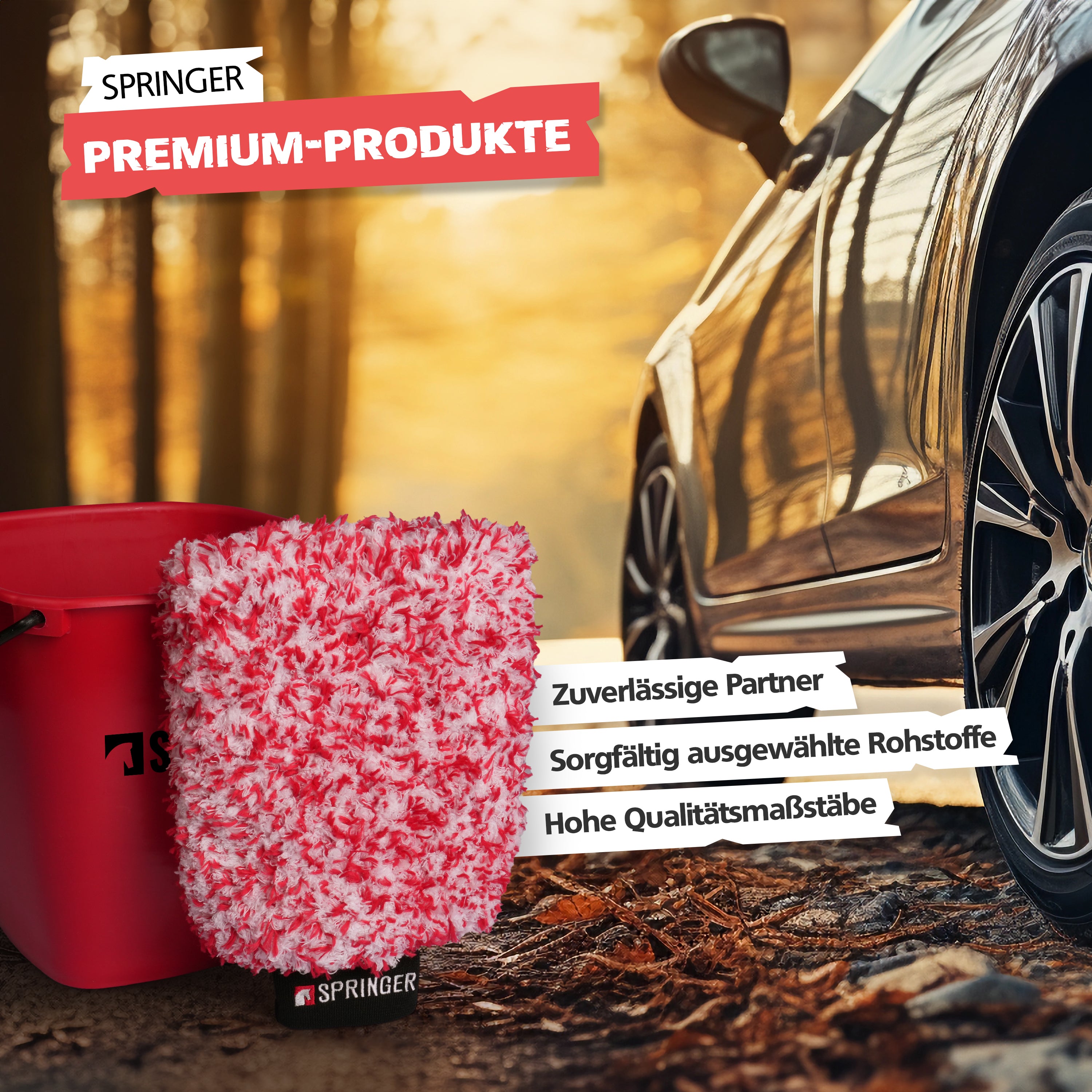 SPRINGER - ZX1000 - Auto Waschhandschuh - Assembled in Germany