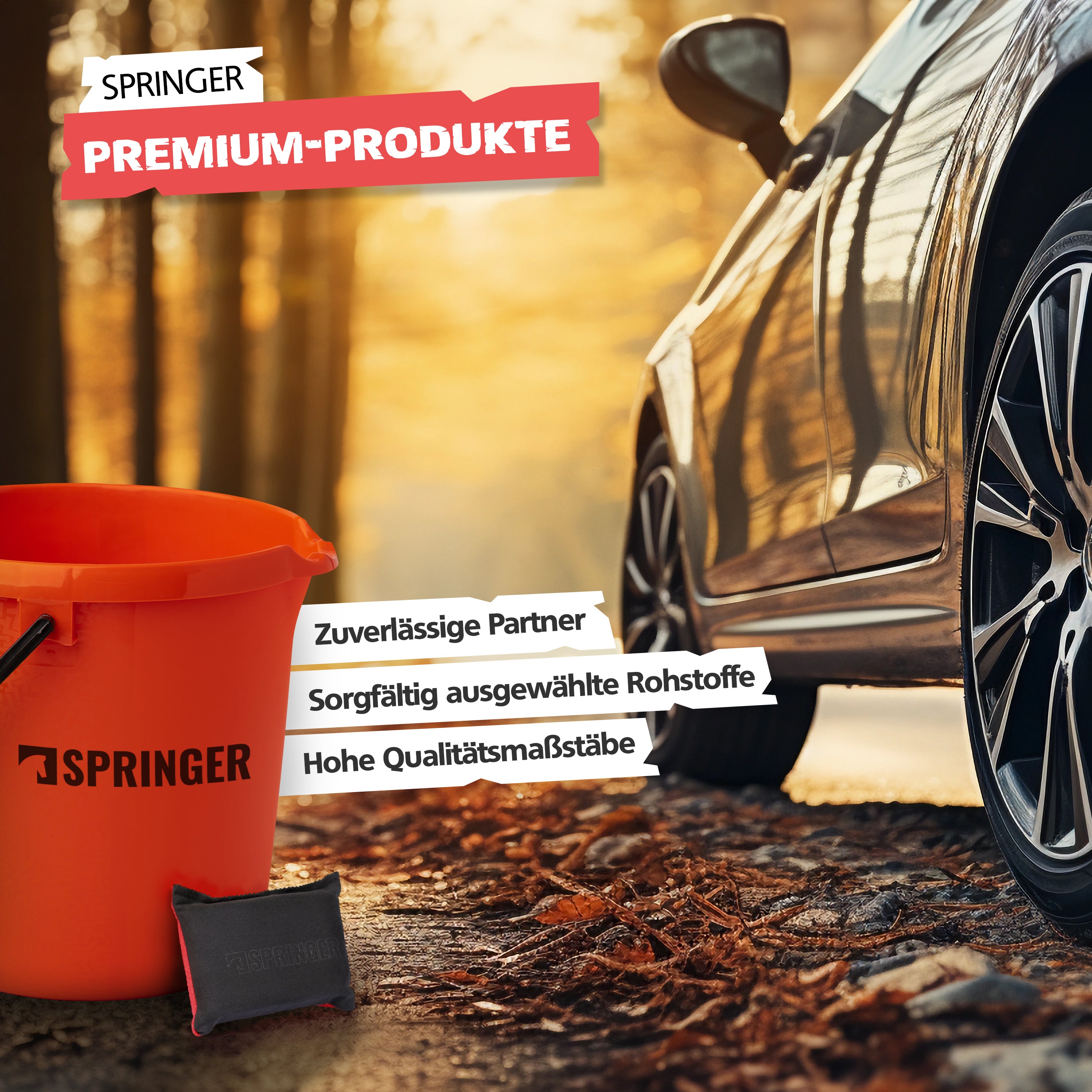 SPRINGER - ZX1200 - 2 in 1 Scheibenschwamm - Assembled in Germany