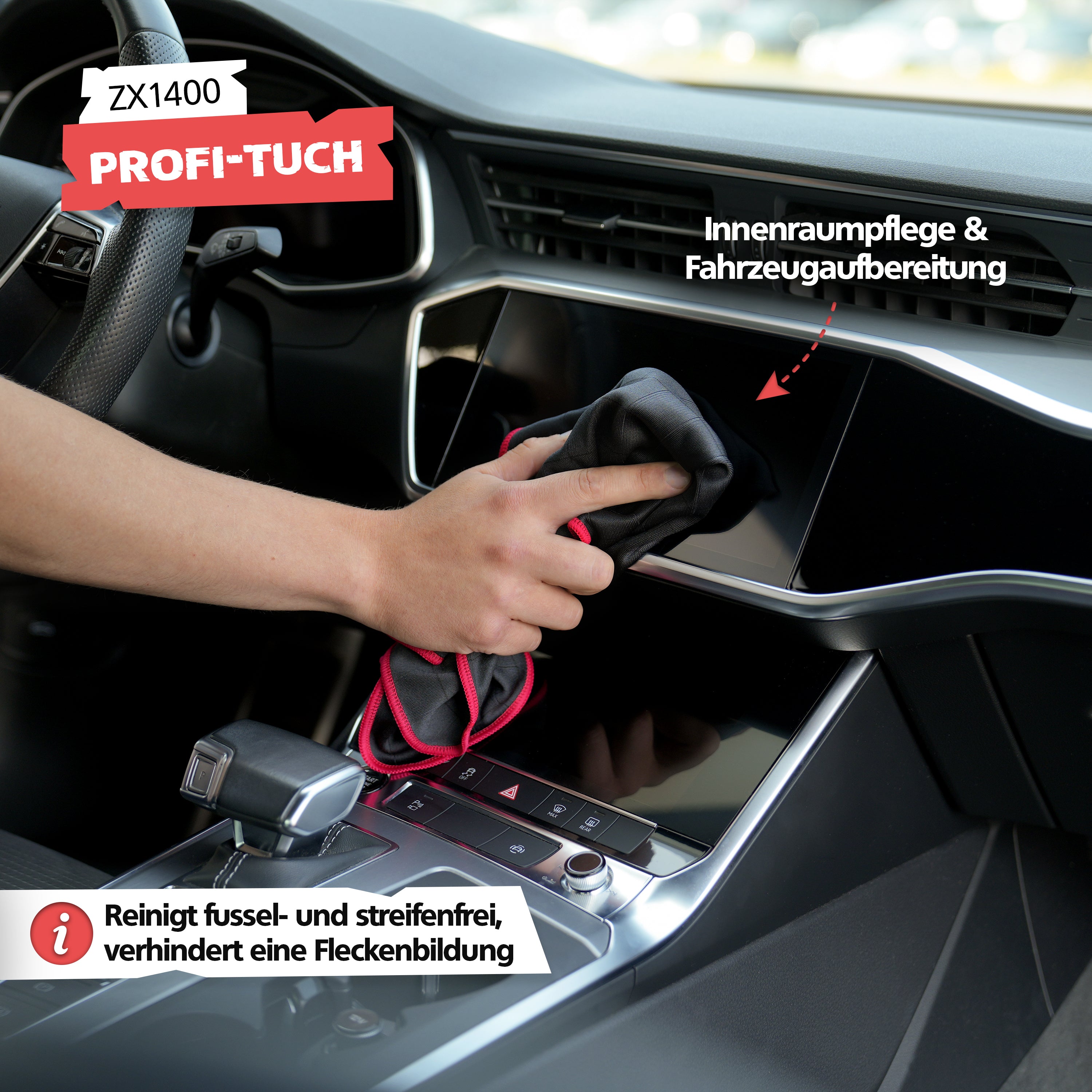 SPRINGER - ZX1400 - Carbontuch 50 x 40 cm - Assembled in Germany