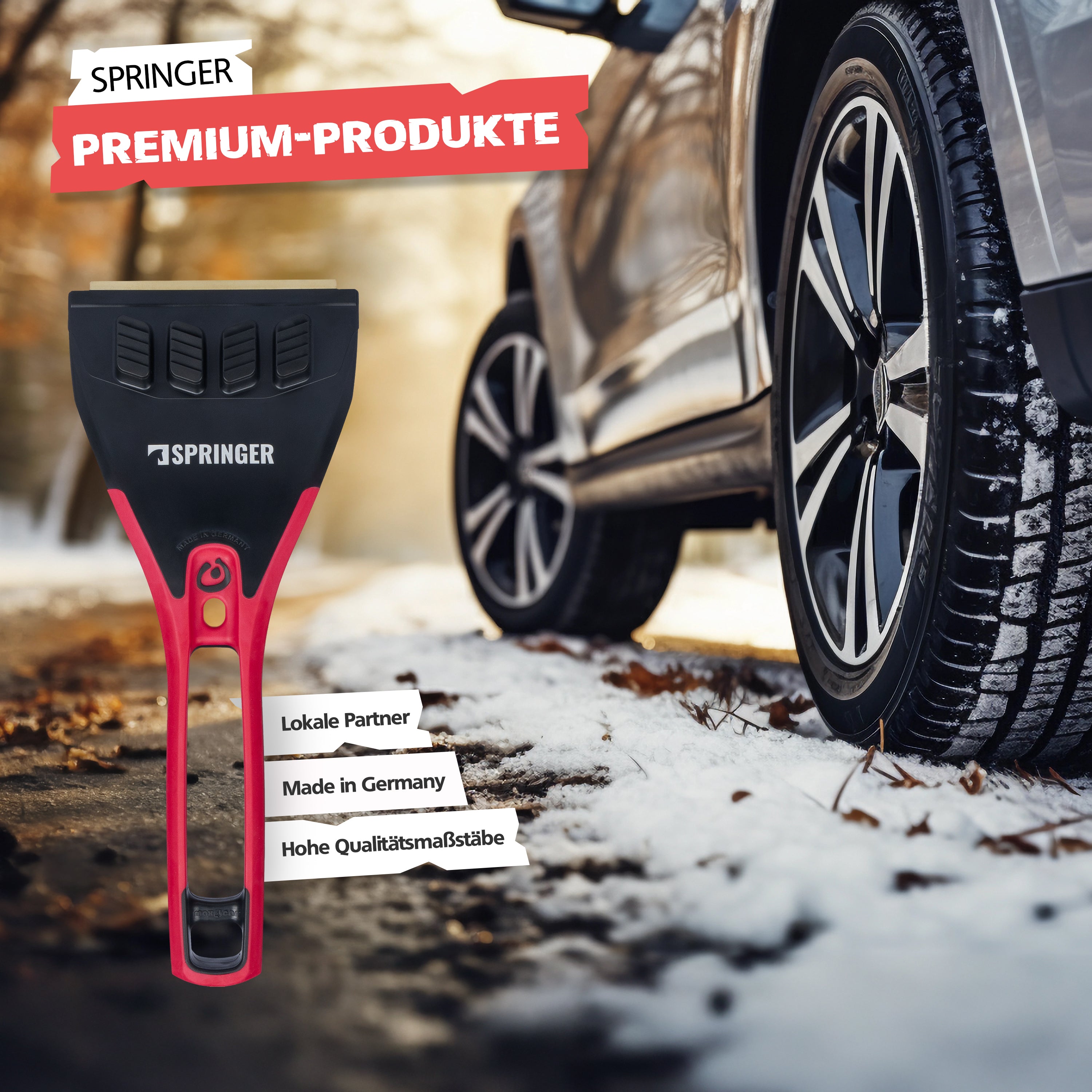 SPRINGER - ZX2000 - Auto Eiskratzer - Made in Germany