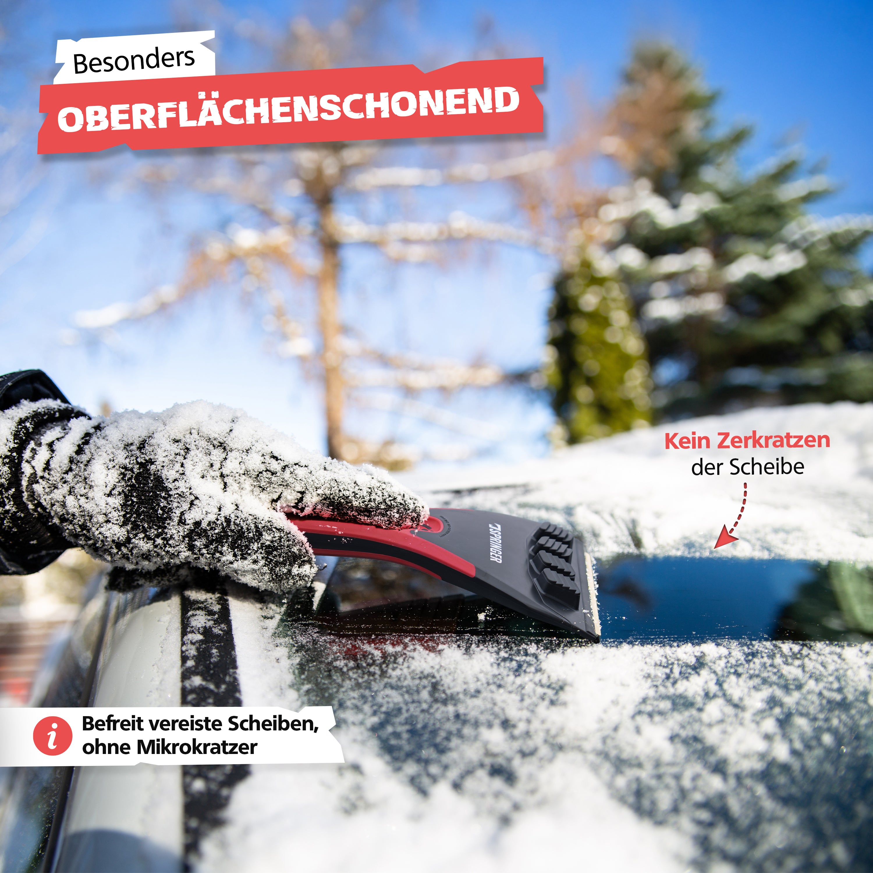 SPRINGER - ZX2000 - Auto Eiskratzer - Made in Germany