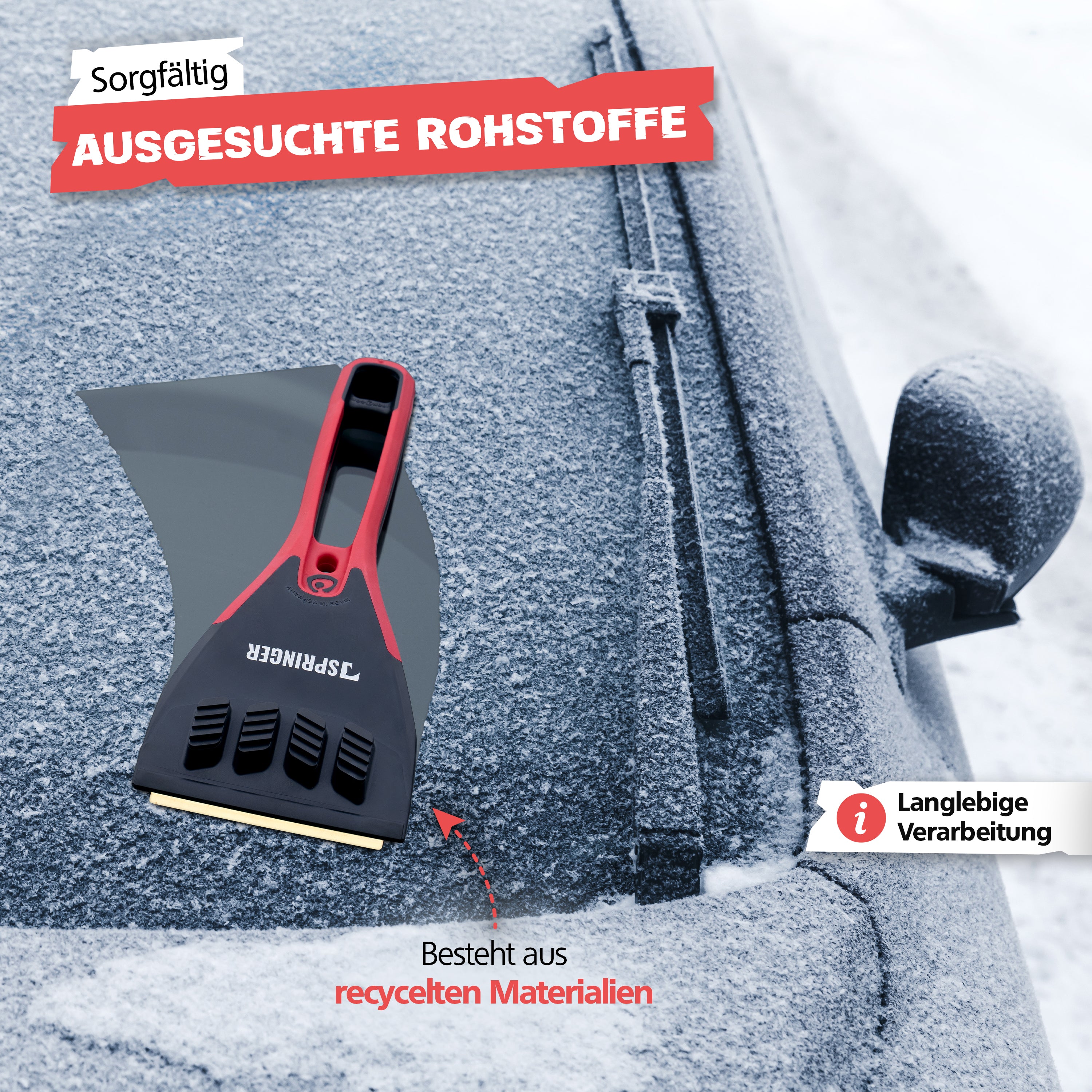 SPRINGER - ZX2000 - Auto Eiskratzer - Made in Germany