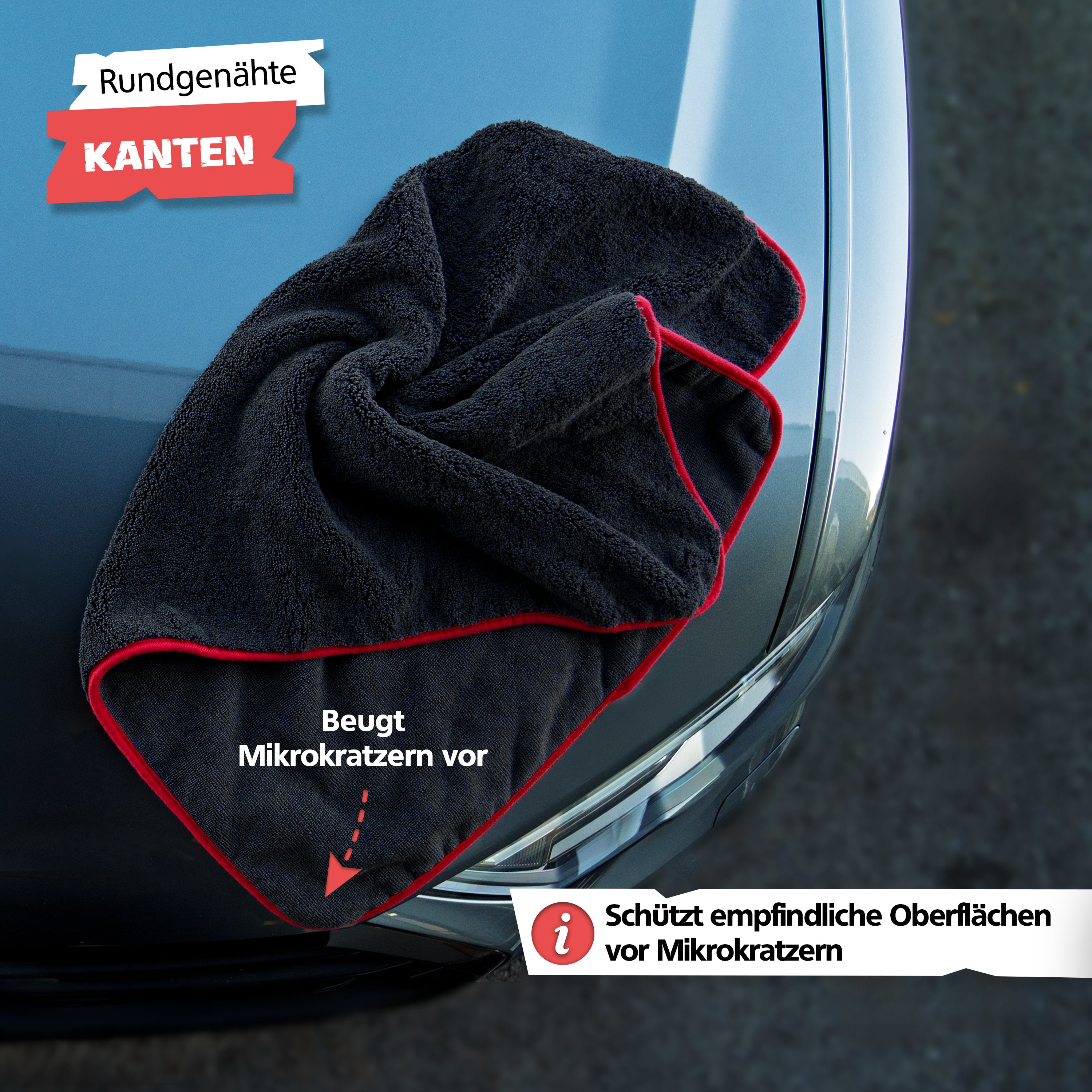 SPRINGER - ZX1600 - Auto XXL Trockentuch 90 x 60 cm - Assembled in Germany