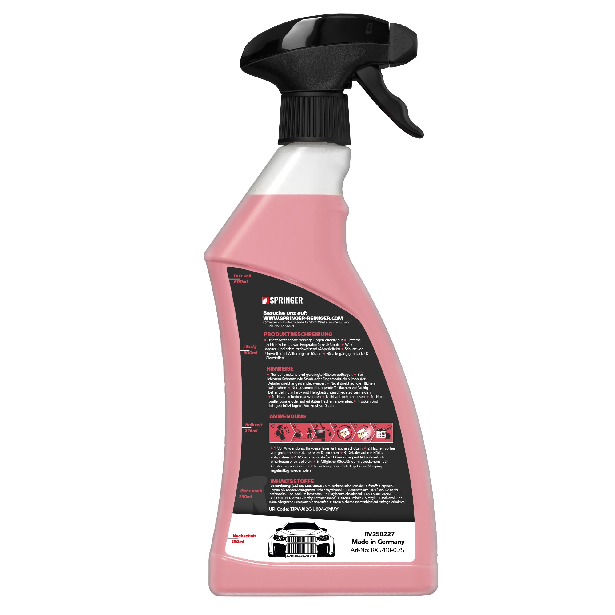 SPRINGER - RX5410 - Lack Detailer - Made in Germany