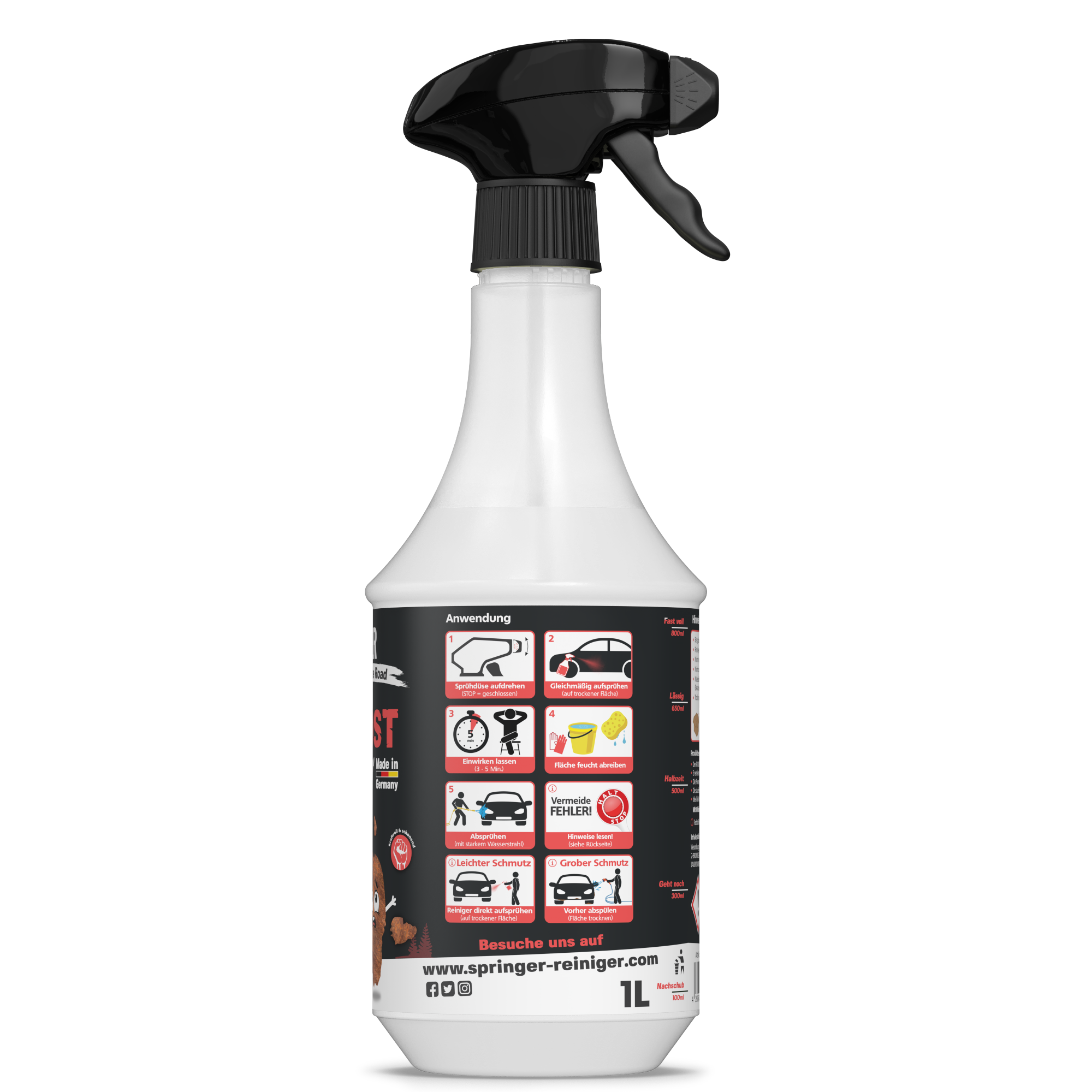 SPRINGER - RX1000 - Flugrostentferner - Made in Germany