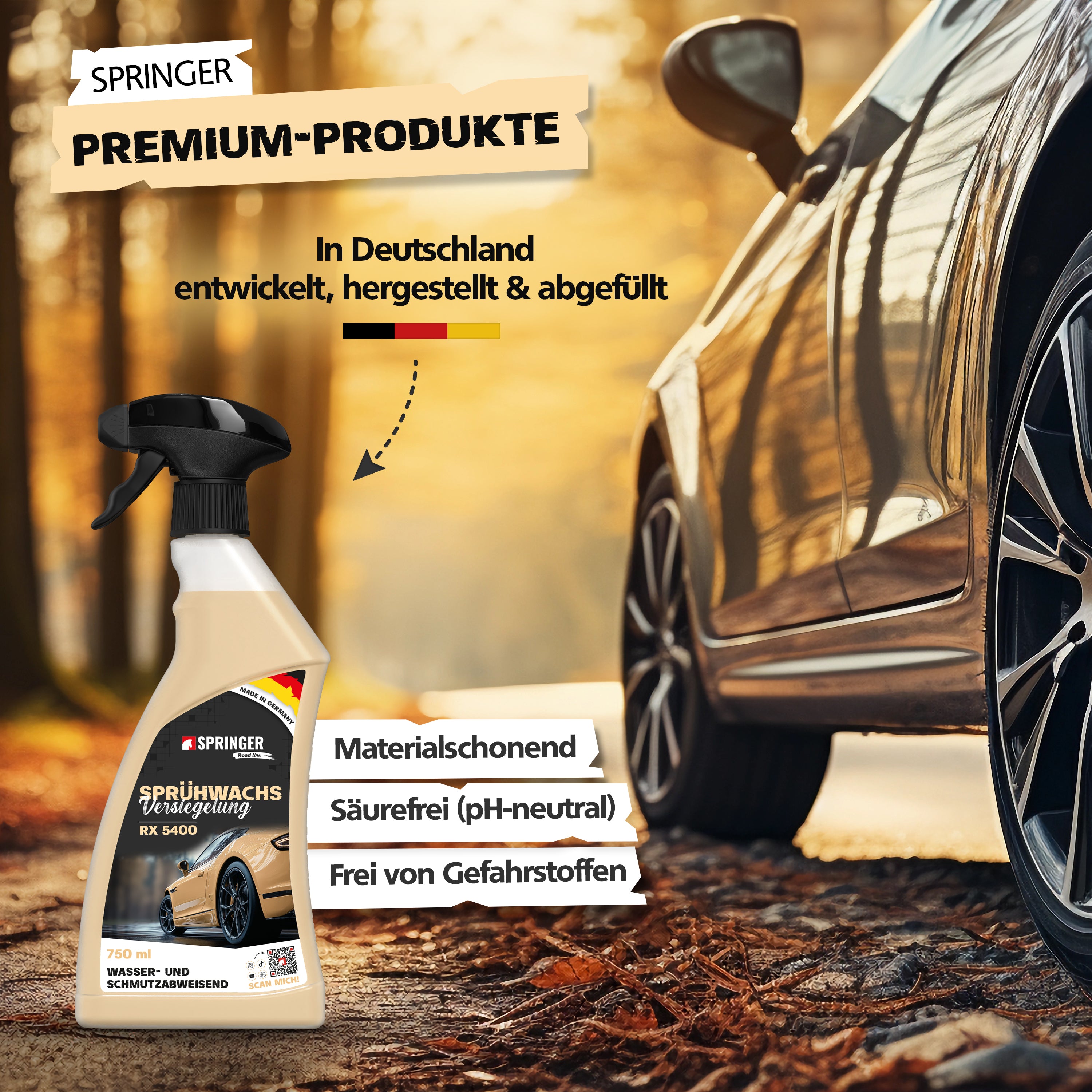 SPRINGER - RX5400 - Sprühwachs - Made in Germany