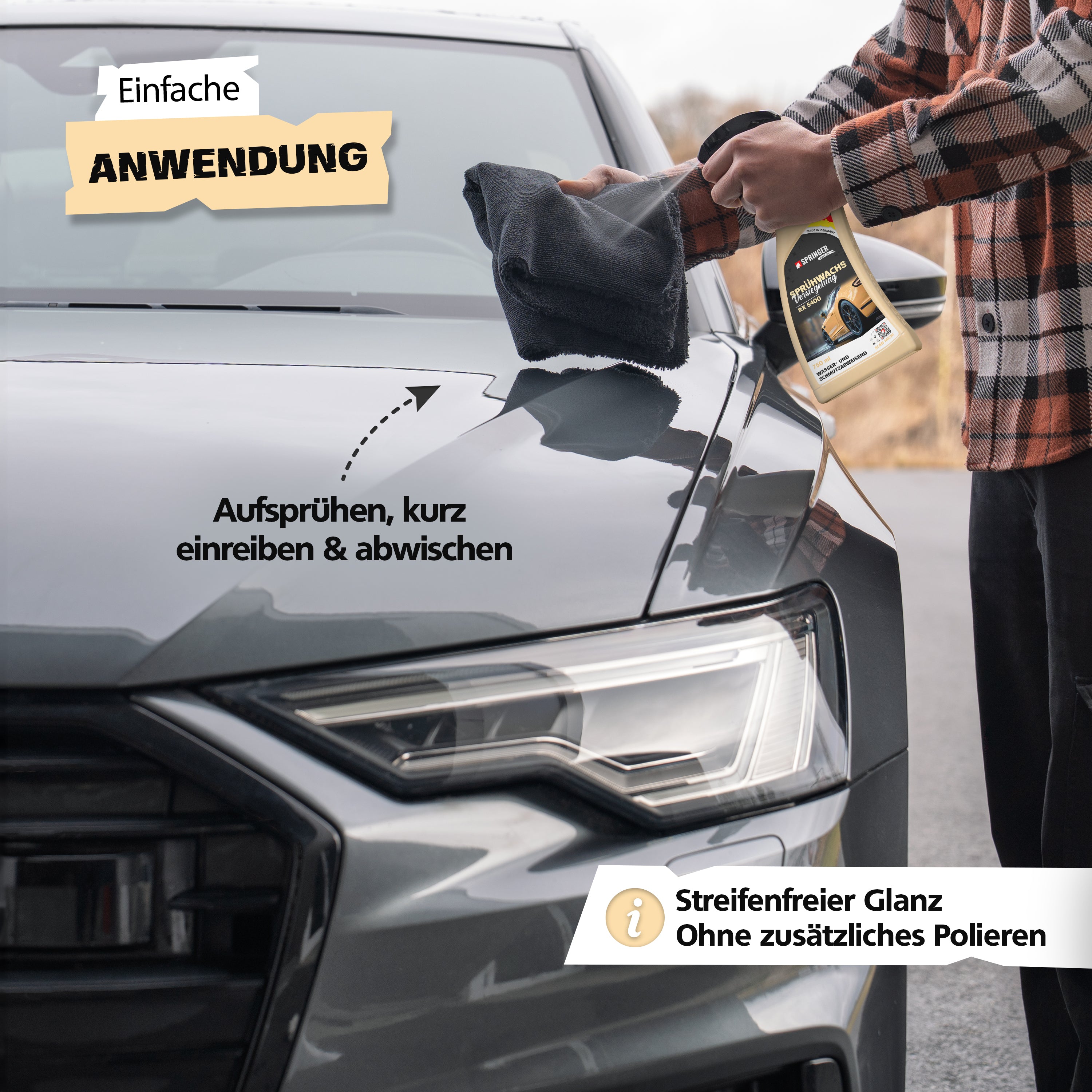 SPRINGER - RX5400 - Sprühwachs - Made in Germany