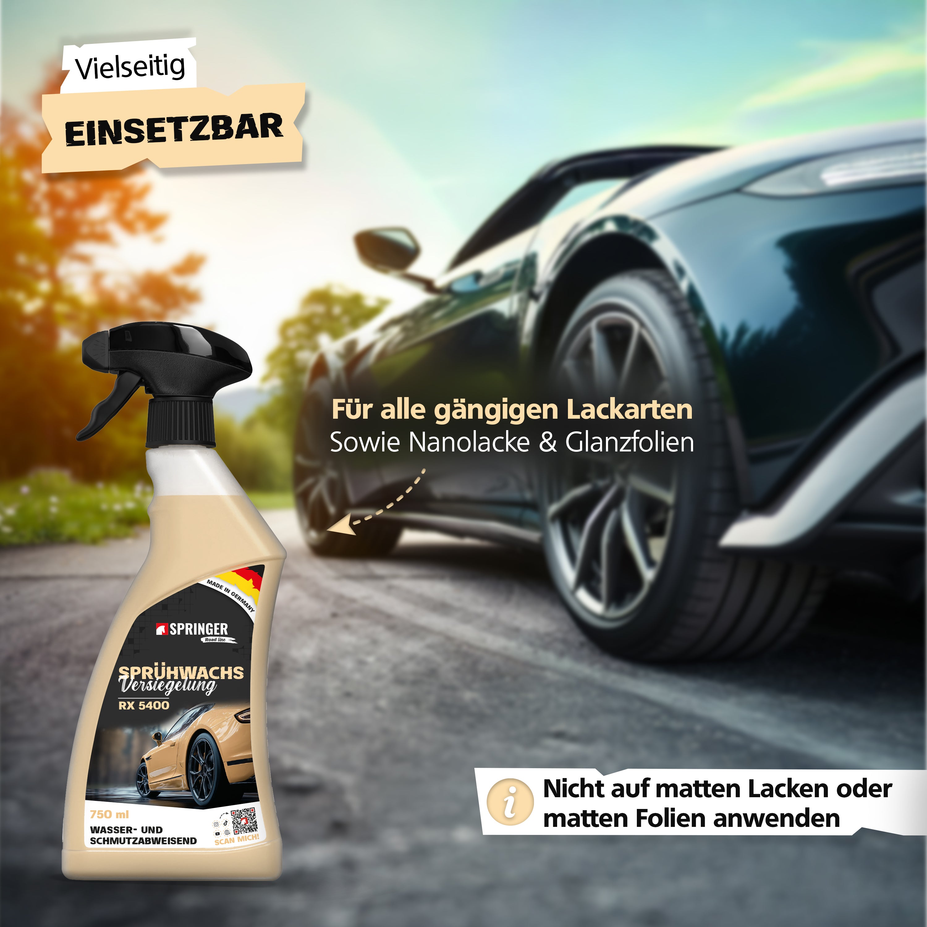 SPRINGER - RX5400 - Sprühwachs - Made in Germany