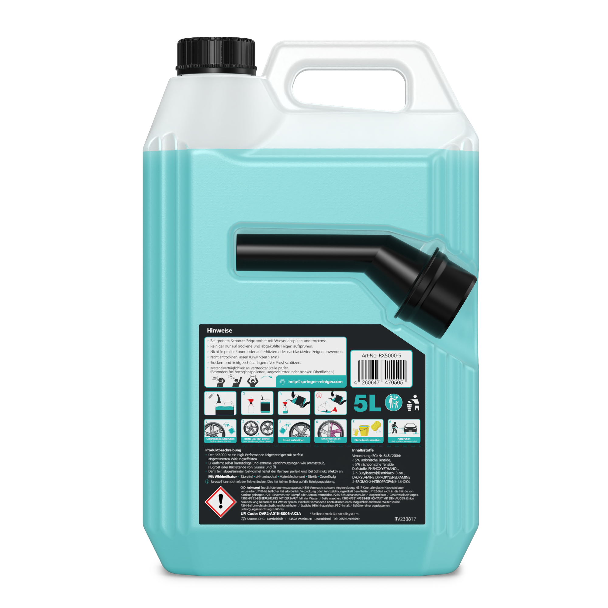 RX5000 - Felgenreiniger - Springer-Reiniger
