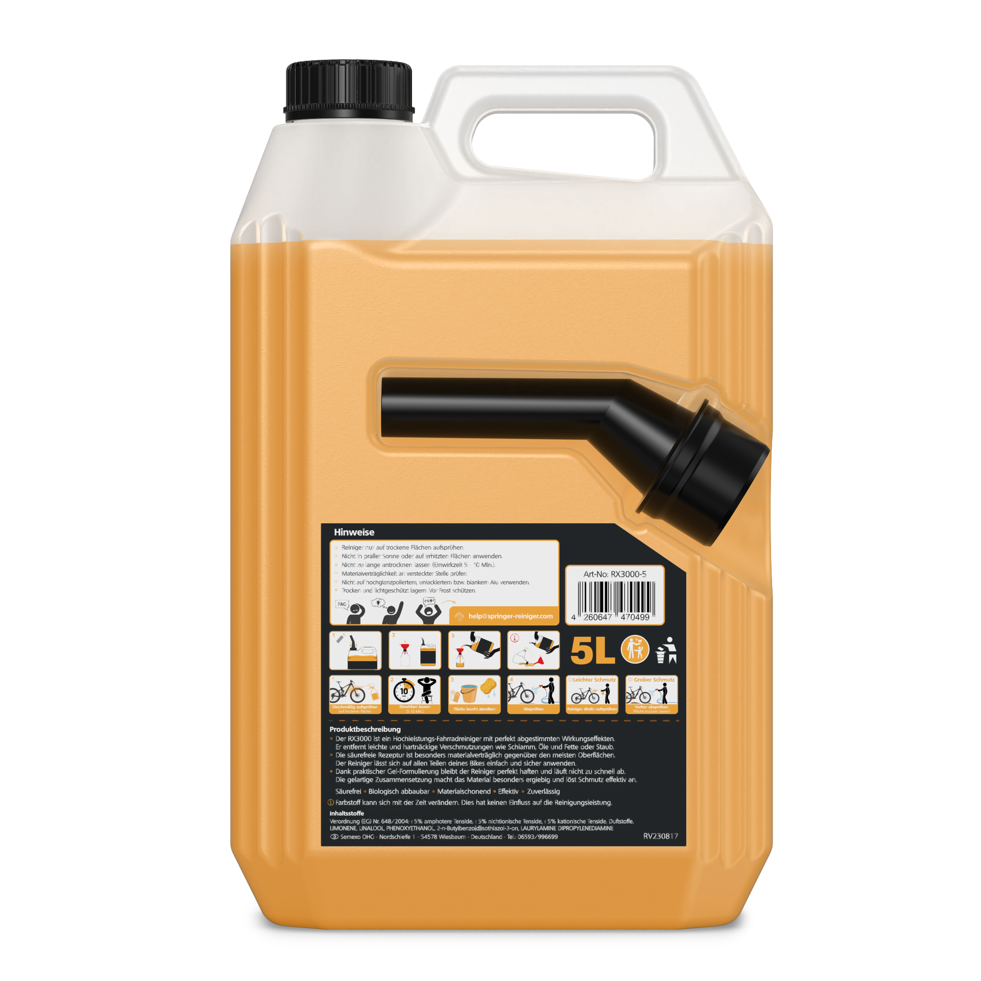 RX3000 - Fahrradreiniger - Springer-Reiniger