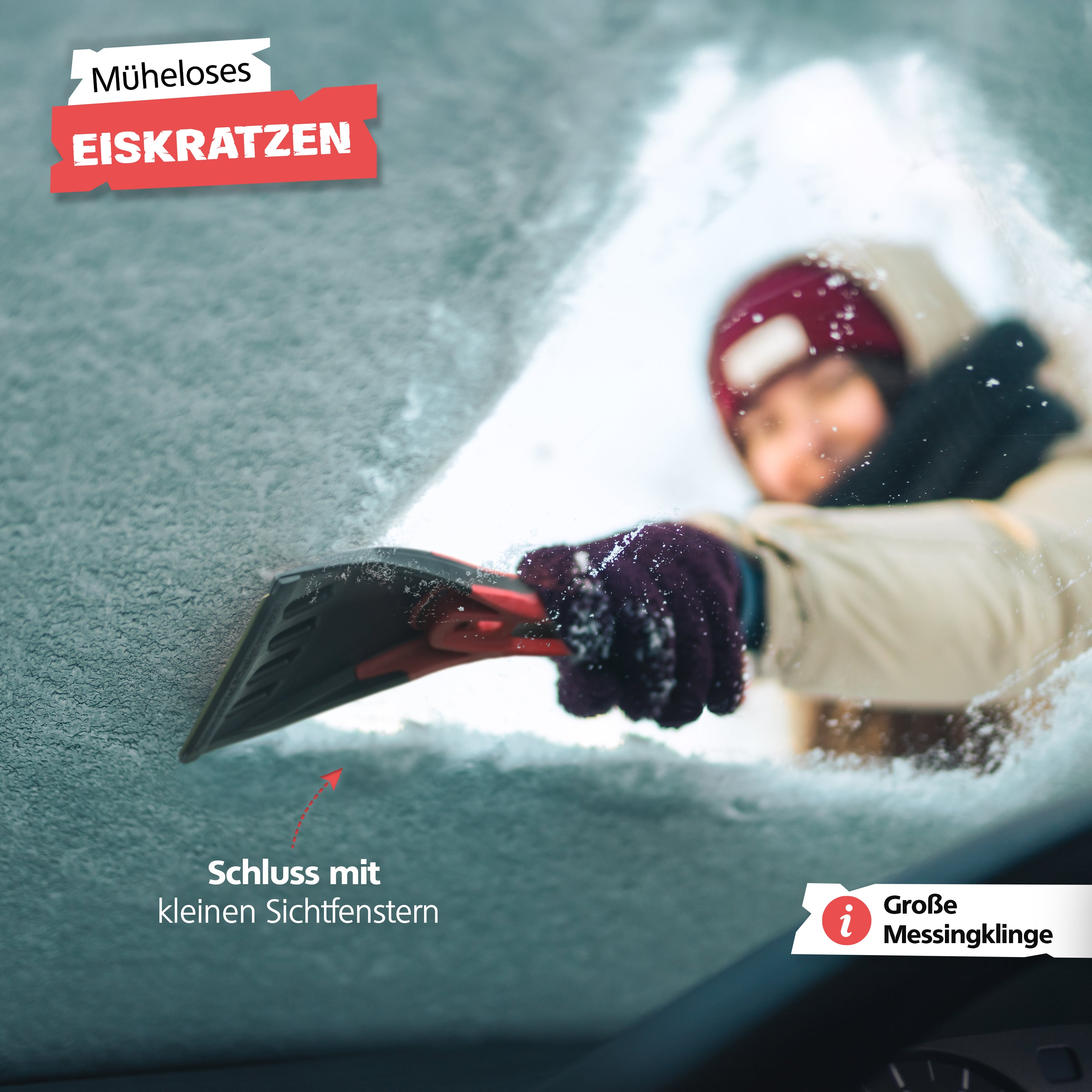 ZX2000 - Eiskratzer mit 4 Eisbrechern