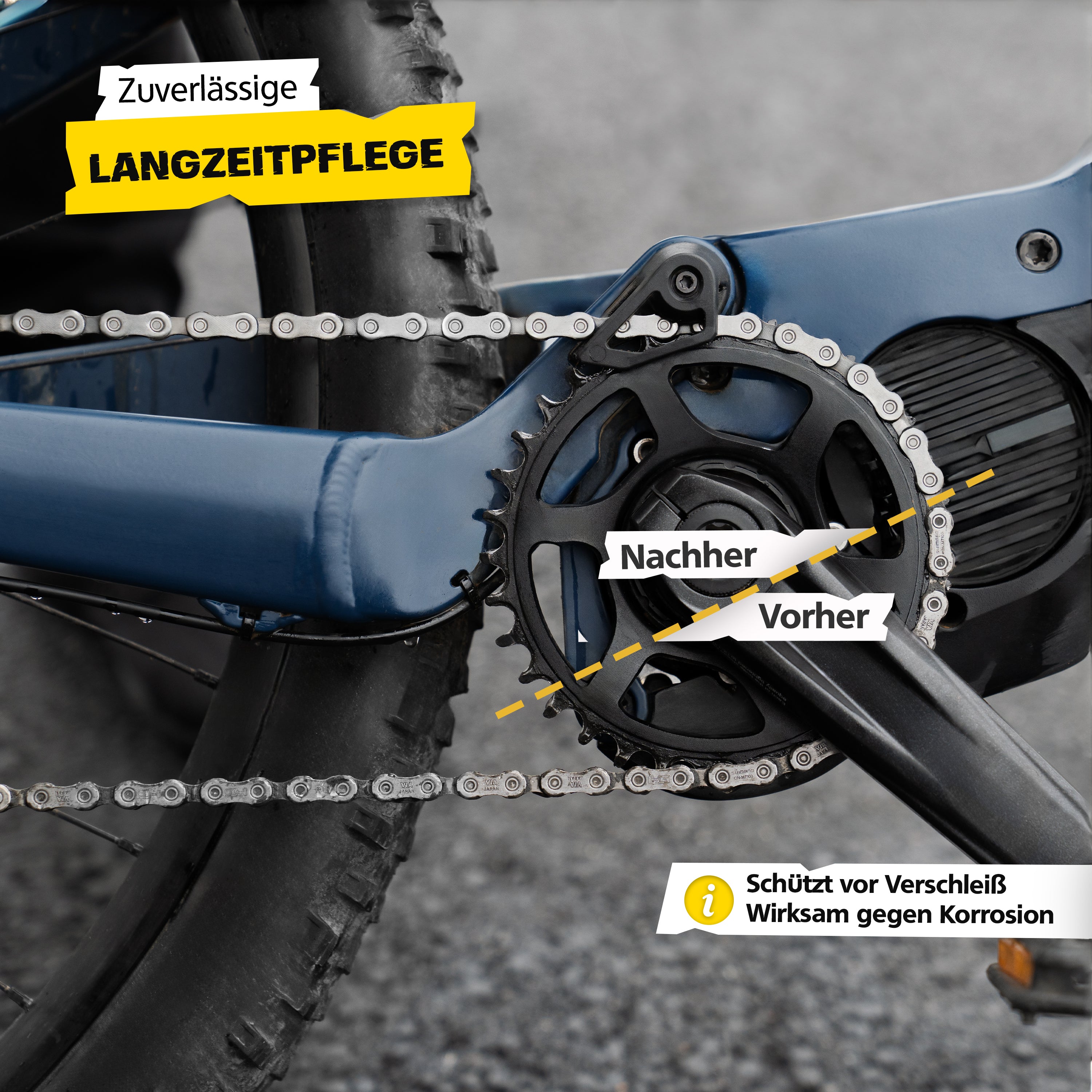 RX3100 - Antriebs- & Kettenreiniger für Fahrrad